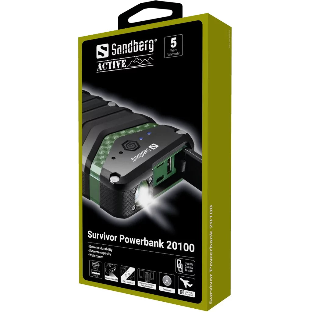 Survivor Powerbank 20100