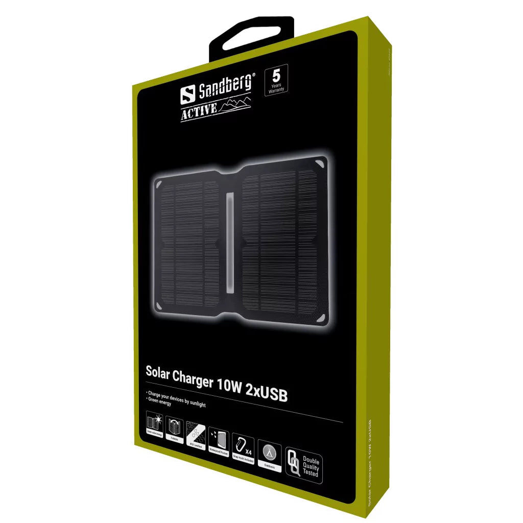 Solar Charger 10W 2xUSB