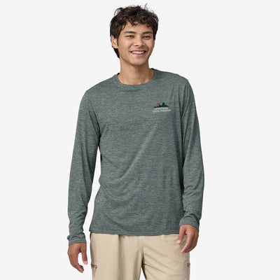 Marškinėliai Long-Sleeved Capilene Cool Daily Graphic Shirt - Lands M's