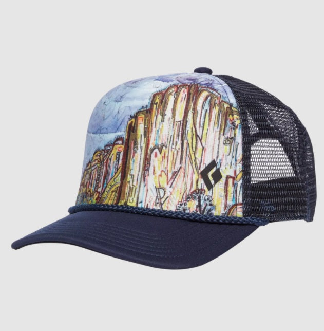 Kepurė su snapeliu Flat Bill Trucker Hat