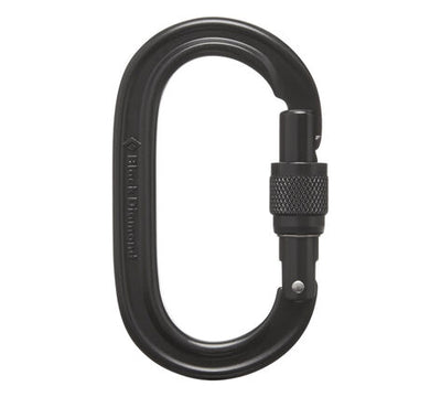 Karabinas Oval Keylock Screwgate